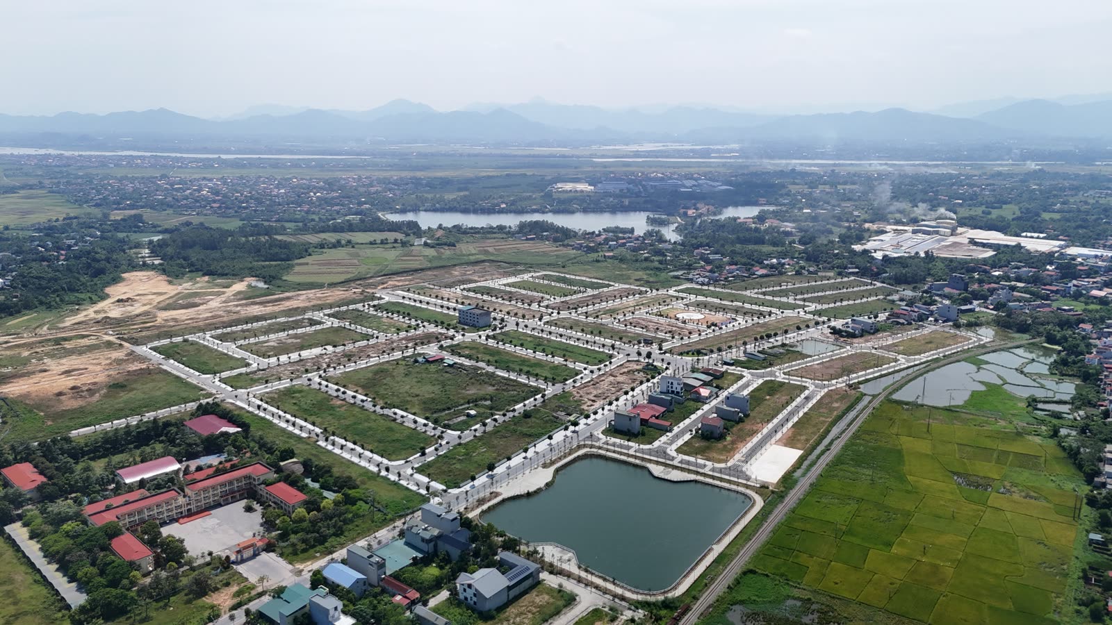 Toàn cảnh dự án nhìn từ trên cao