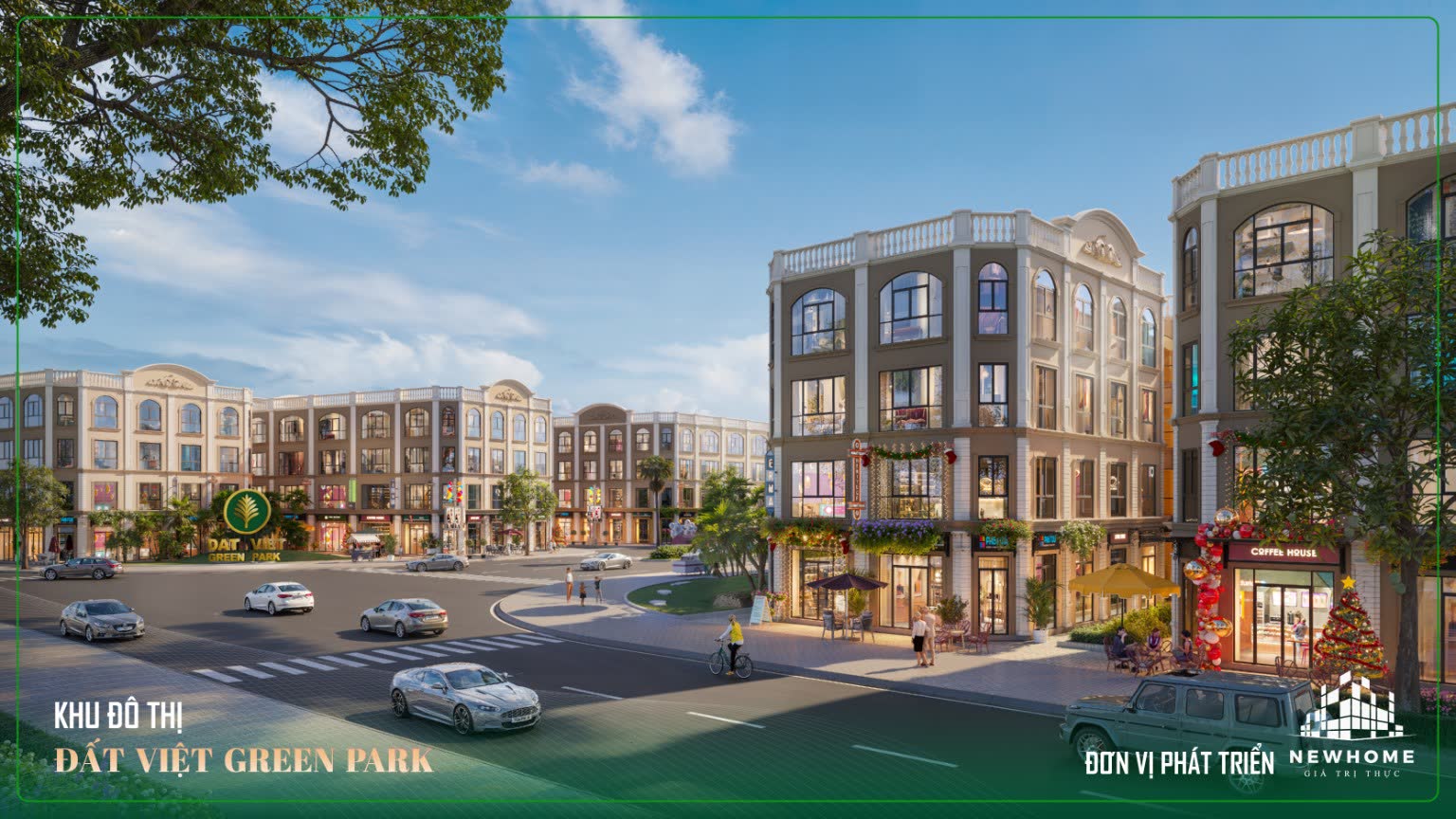 Phối cảnh nhà phố thương mại